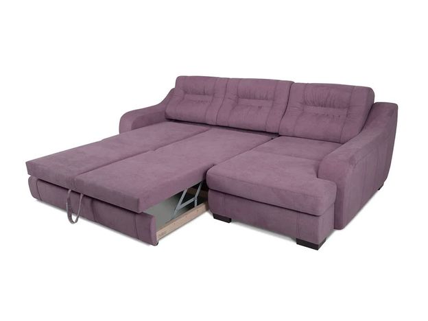 Угловой диван Ройс цвет фиолетовый (фото 159599)