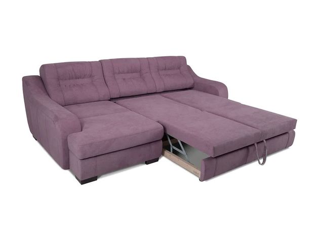 Угловой диван Ройс цвет фиолетовый (фото 159592)