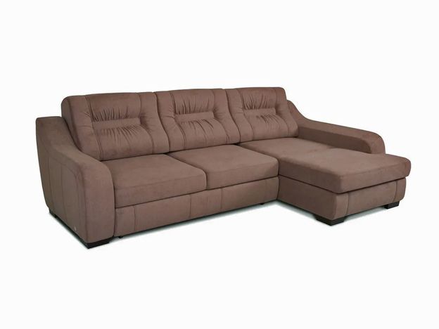 Угловой диван Ройс цвет коричневый (фото 163118)