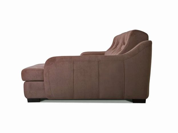 Угловой диван Ройс цвет коричневый (фото 163120)