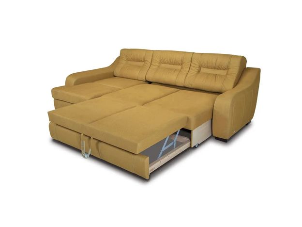 Угловой диван Ройс цвет желтый (фото 163199)