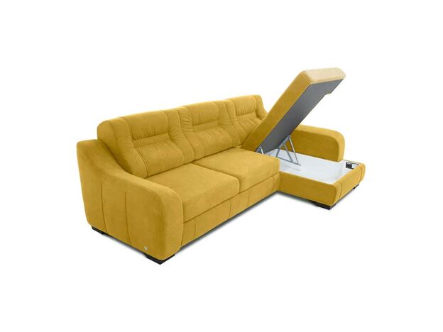 Угловой диван Ройс цвет желтый (фото 163284)