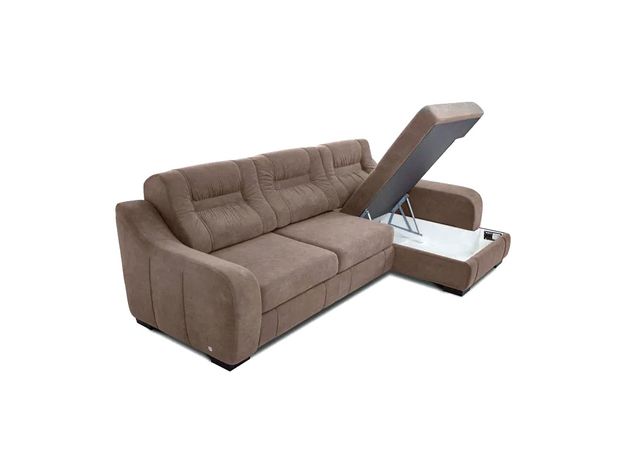 Угловой диван Ройс цвет коричневый (фото 163334)