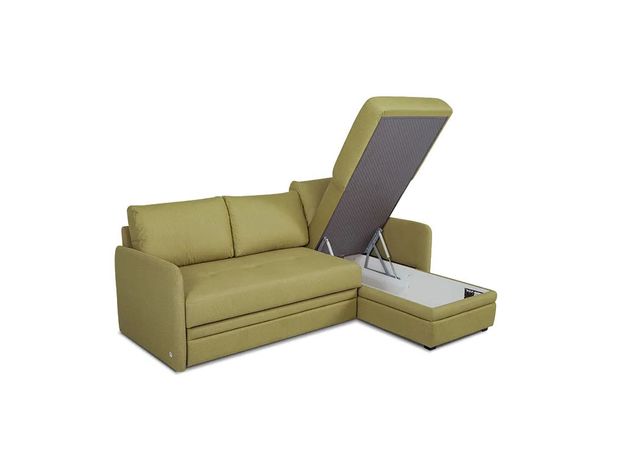 Угловой диван Флит цвет зеленый (фото 159262)