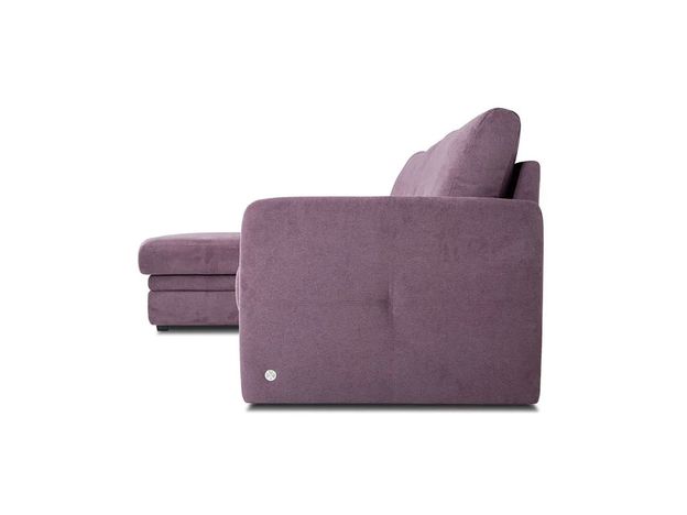Угловой диван Флит цвет фиолетовый (фото 159281)