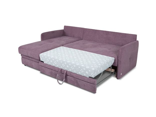 Угловой диван Флит цвет фиолетовый (фото 159283)