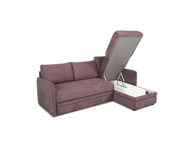 Угловой диван Флит цвет коричневый (фото 171334)