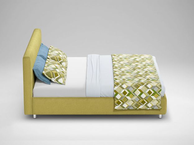 Кровать с подъемным механизмом MOON 1166 цвет желтый,зеленый (фото 171906)