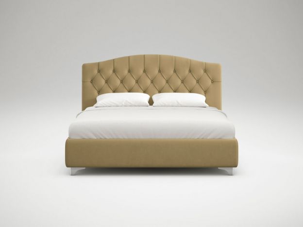Кровать с подъемным механизмом MOON 1157 цвет бежевый,коричневый (фото 172927)