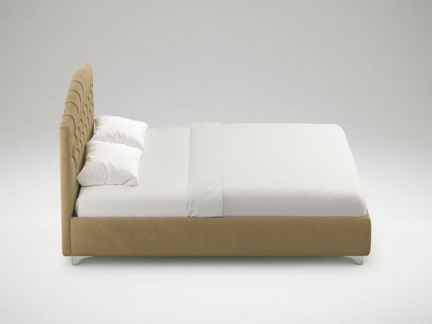 Кровать с подъемным механизмом MOON 1157 цвет бежевый,коричневый (фото 172928)