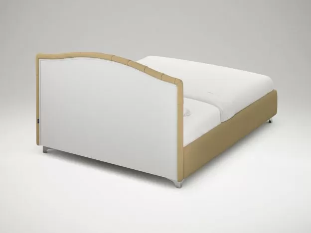 Кровать с подъемным механизмом MOON 1157 цвет бежевый,коричневый (фото 172929)