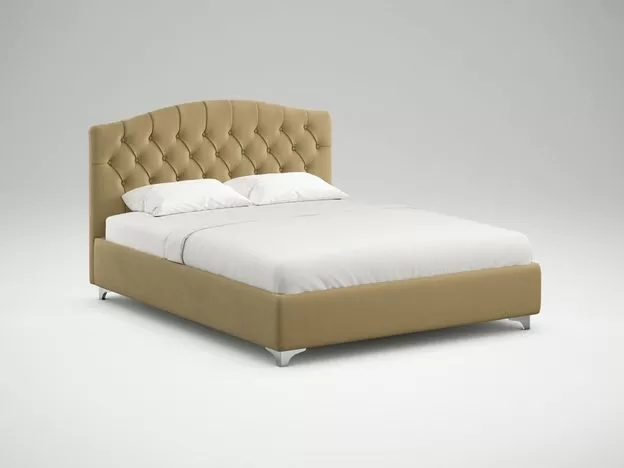 Кровать с подъемным механизмом MOON 1157 цвет бежевый,коричневый