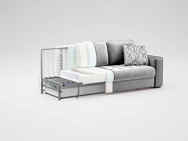 Диван MOON 107 цвет коричневый (фото 149789) Диван MOON 107 цвет коричневый (фото 149789)