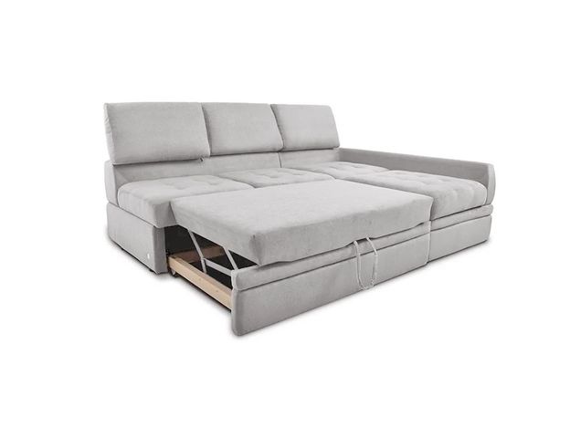 Угловой диван Бруно цвет серый (фото 175064)