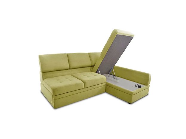 Угловой диван Бруно цвет зеленый (фото 175097)