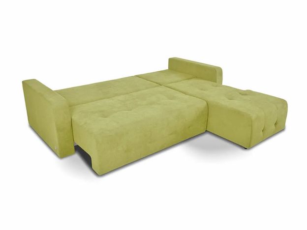 Угловой диван Хэнк цвет зеленый (фото 175910)