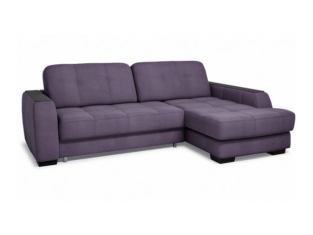 Угловой диван Берлин цвет фиолетовый