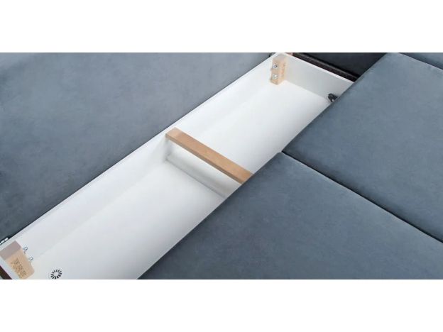 Угловой диван Фабьен цвет серый (фото 179896)