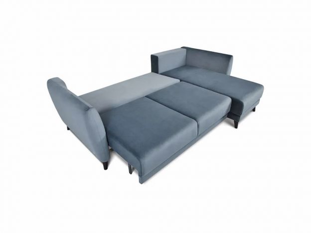 Угловой диван Фабьен цвет серый (фото 179897)