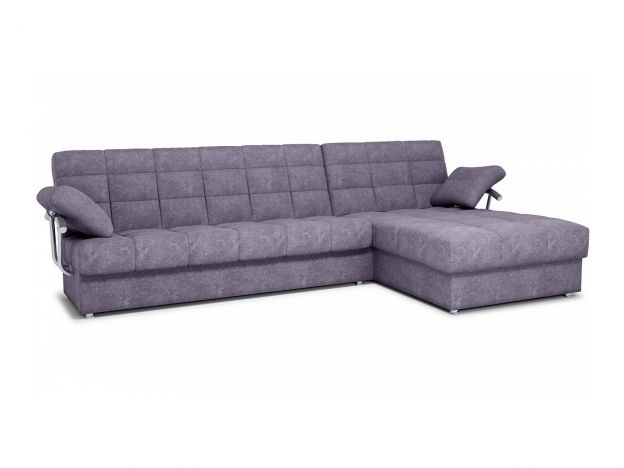 Угловой диван Милан цвет фиолетовый,сиреневый