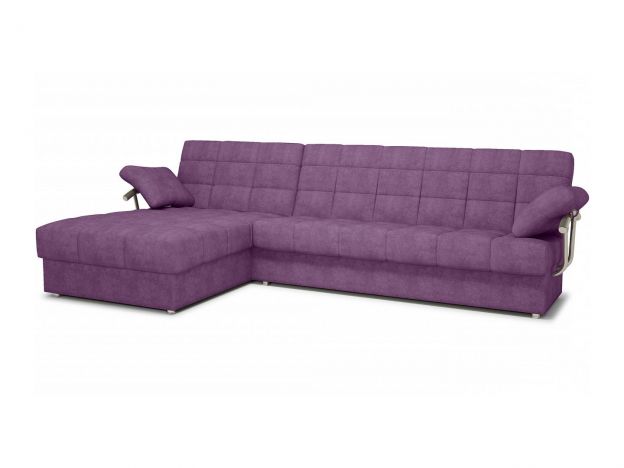 Угловой диван Милан цвет фиолетовый