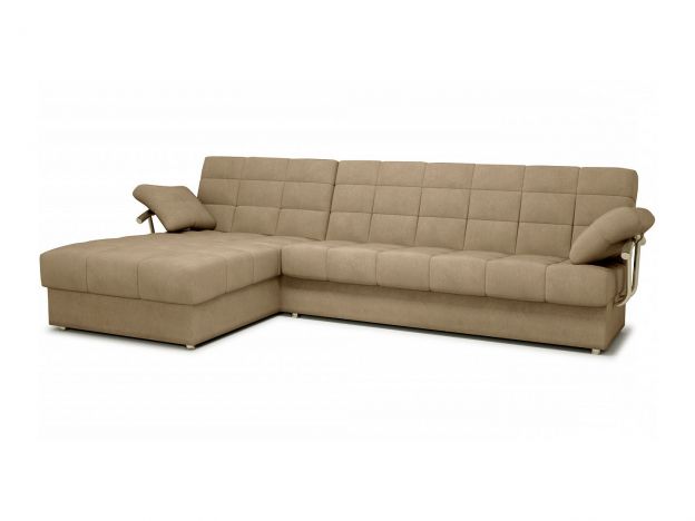 Угловой диван Милан цвет бежевый,коричневый