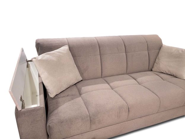 Диван MOON 107 цвет бежевый,коричневый (фото 183042)