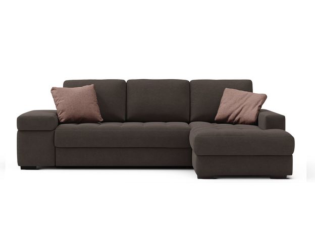 Угловой диван MOON 107 цвет коричневый (фото 184224)