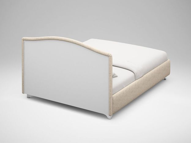 Кровать с подъемным механизмом MOON 1158 цвет бежевый (фото 184325)