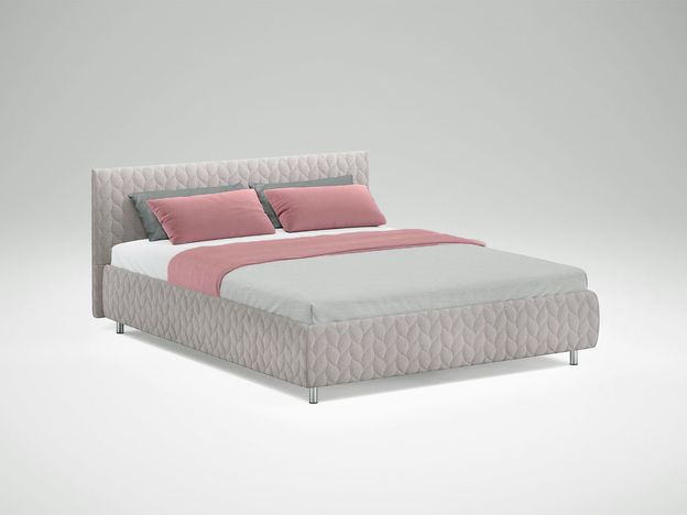 Кровать с подъемным механизмом MOON 1162 Persia цвет серый
