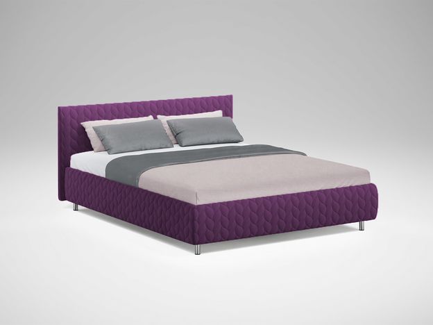 Кровать с подъемным механизмом MOON 1162 Persia цвет фиолетовый