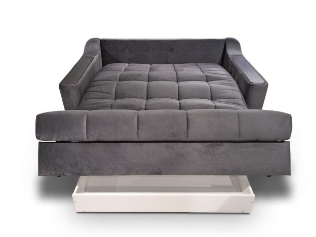 Диван MOON 116 цвет черный,серый (фото 185893)