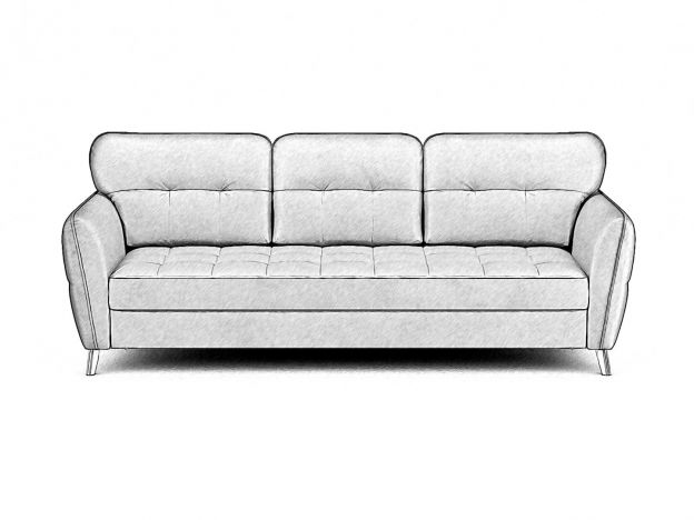 Диван MOON 175 цвет серый (фото 186123)