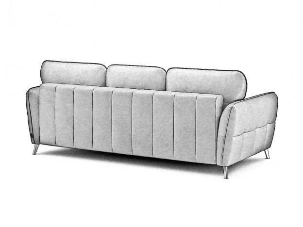 Диван MOON 175 цвет красный (фото 186147) Диван MOON 175 цвет красный (фото 186147)