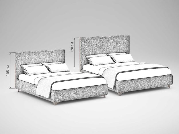Кровать с подъемным механизмом MOON 1156 Arona цвет бежевый (фото 186229)