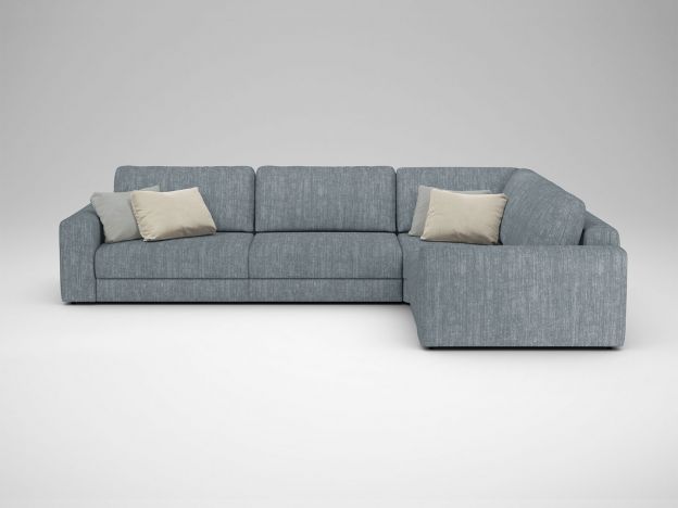 Угловой диван MOON 007 цвет серый (фото 191032)