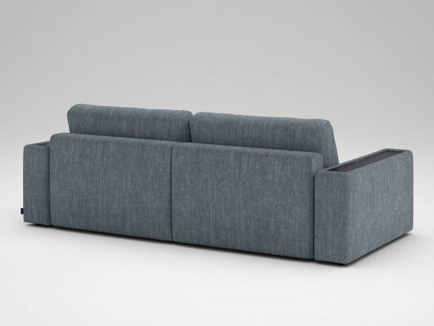 Угловой диван MOON 007 цвет серый (фото 191121)