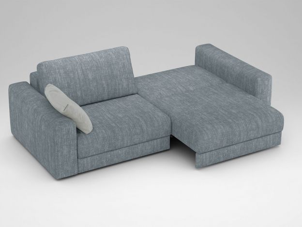 Угловой диван MOON 007 цвет серый (фото 191160)