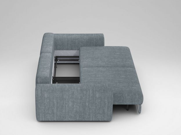 Угловой диван MOON 007 цвет серый (фото 191162)