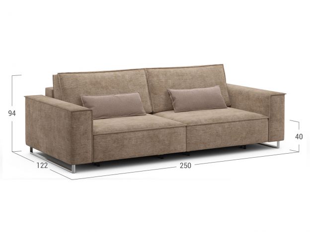 Диван MOON 005 цвет бежевый (фото 191374) Диван MOON 005 цвет бежевый (фото 191374)