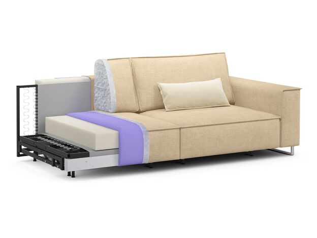 Диван MOON 005 цвет бежевый (фото 191423) Диван MOON 005 цвет бежевый (фото 191423)