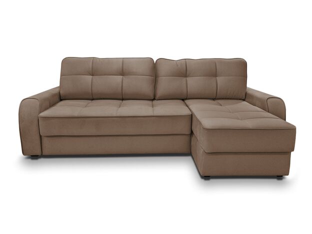 Угловой диван Кембридж цвет коричневый (фото 194245)