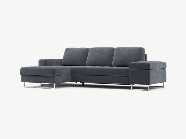 Угловой диван MOON 117 цвет серый  (код 377080)