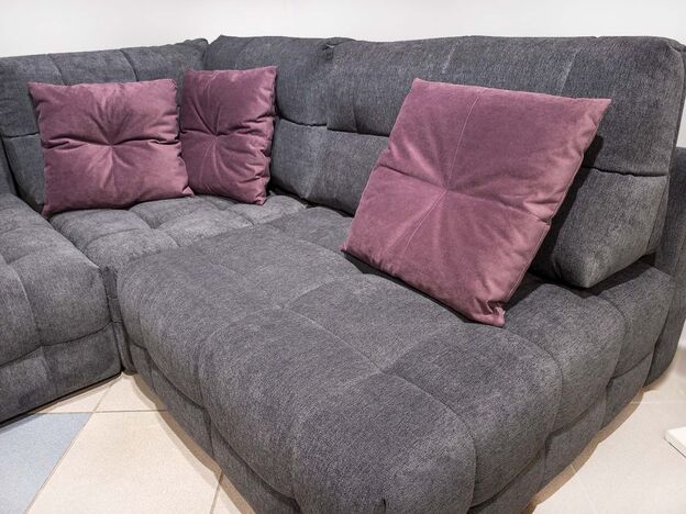 Угловой диван MOON 160 цвет серый (фото 158539)