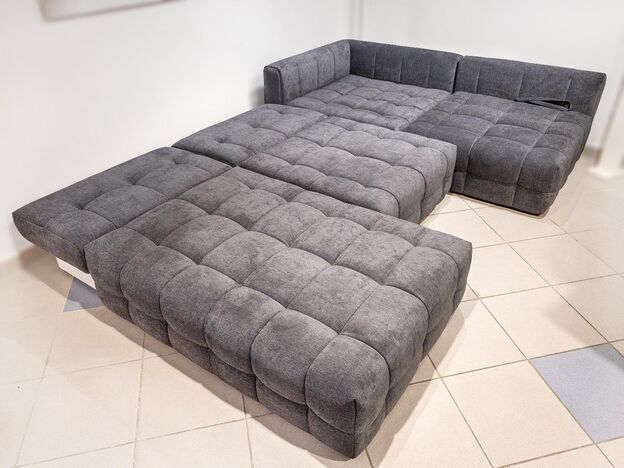 Угловой диван MOON 160 цвет серый (фото 158541)