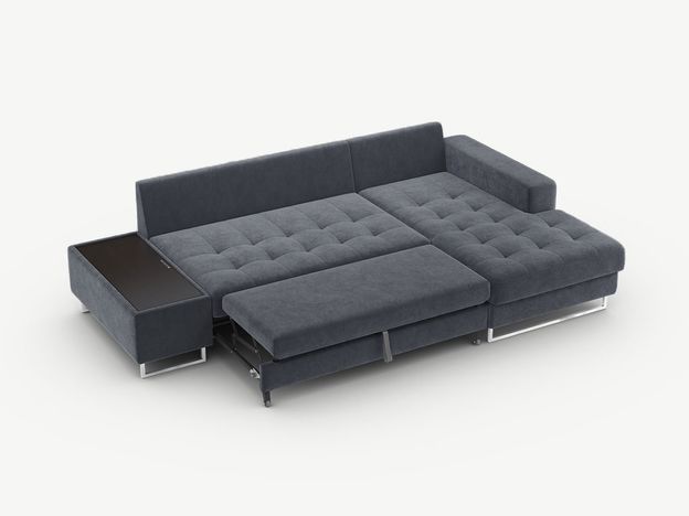 Угловой диван MOON 117 цвет серый (фото 194416)