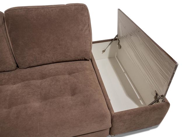 Угловой диван MOON 117 цвет коричневый (фото 194635)