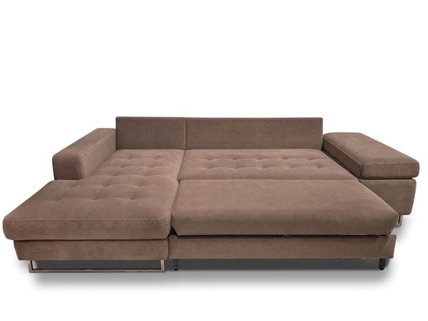 Угловой диван MOON 117 цвет коричневый (фото 194636)
