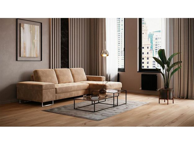 Угловой диван MOON 117 цвет серый (фото 194425)