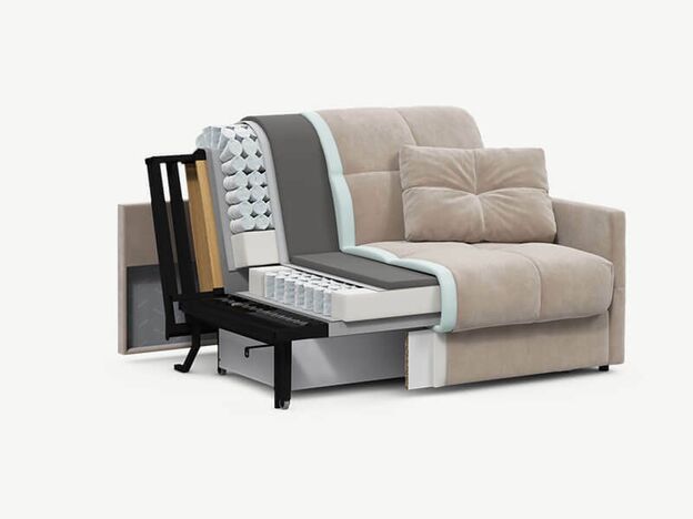 Диван MOON 015 цвет белый,бежевый (фото 195088) Диван MOON 015 цвет белый,бежевый (фото 195088)